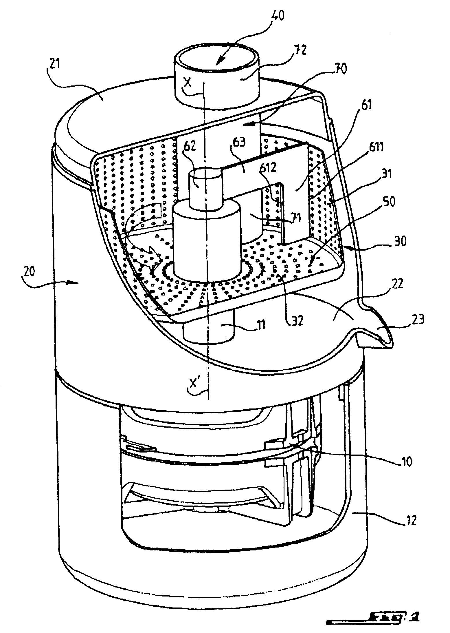 Apparatus for extraction of juice and pulp from plant products