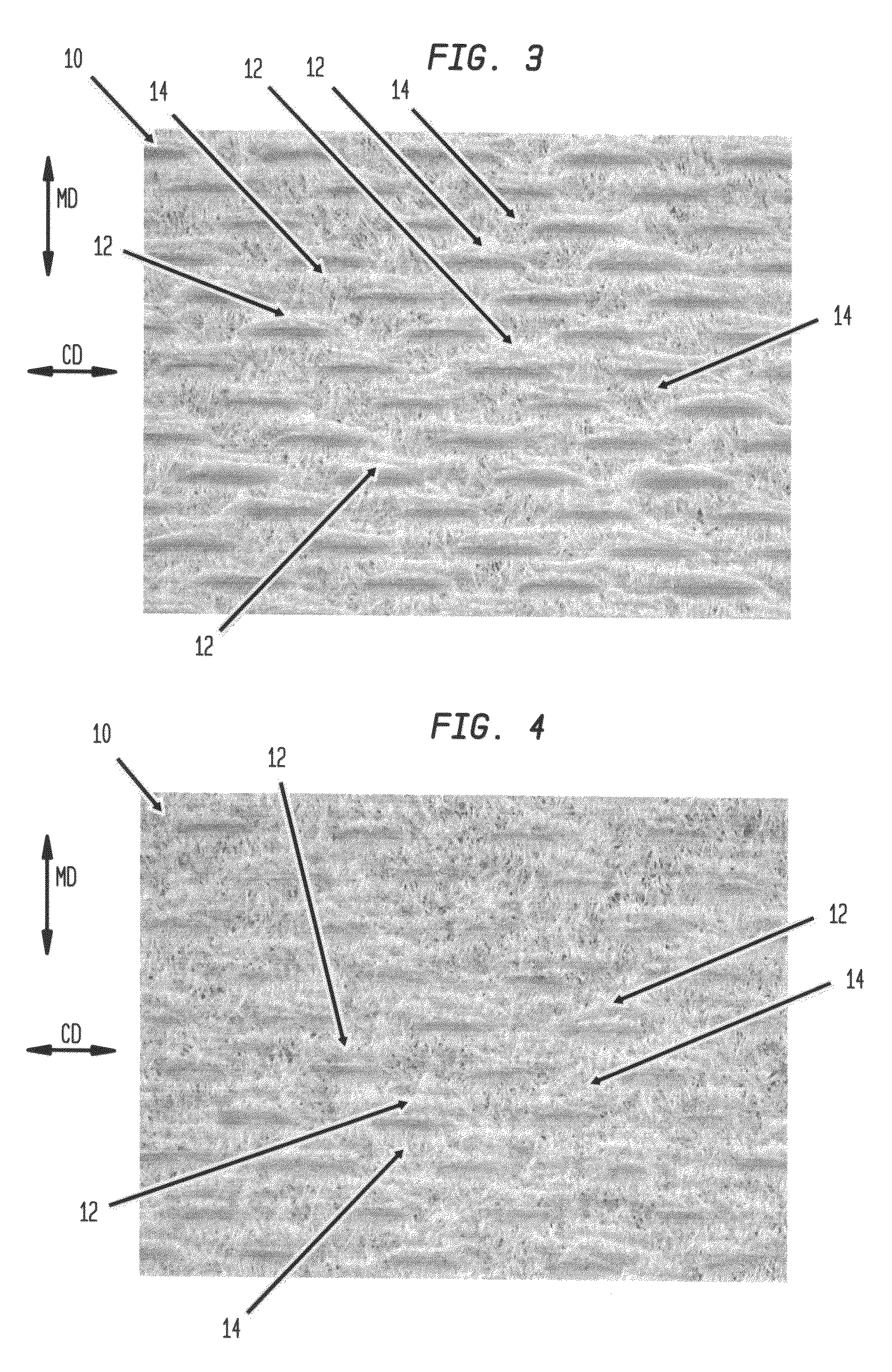 Fabric crepe/draw process for producing absorbent sheet