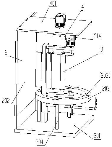 A ring die reaming device for feed
