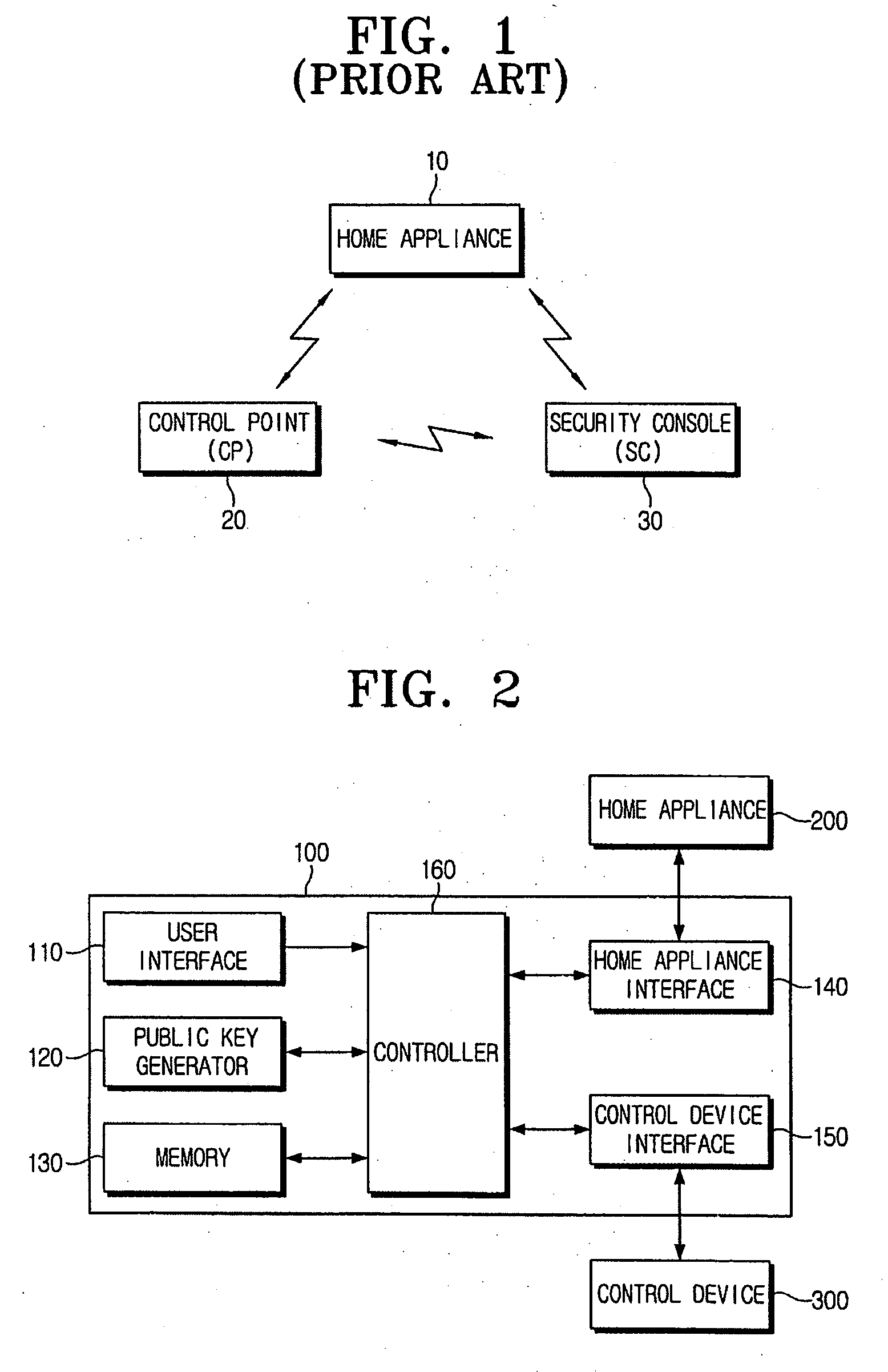 Security device for home network and security configuration method thereof