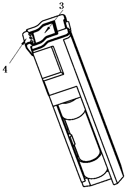 Connector and protective tube module thereof, and sheath