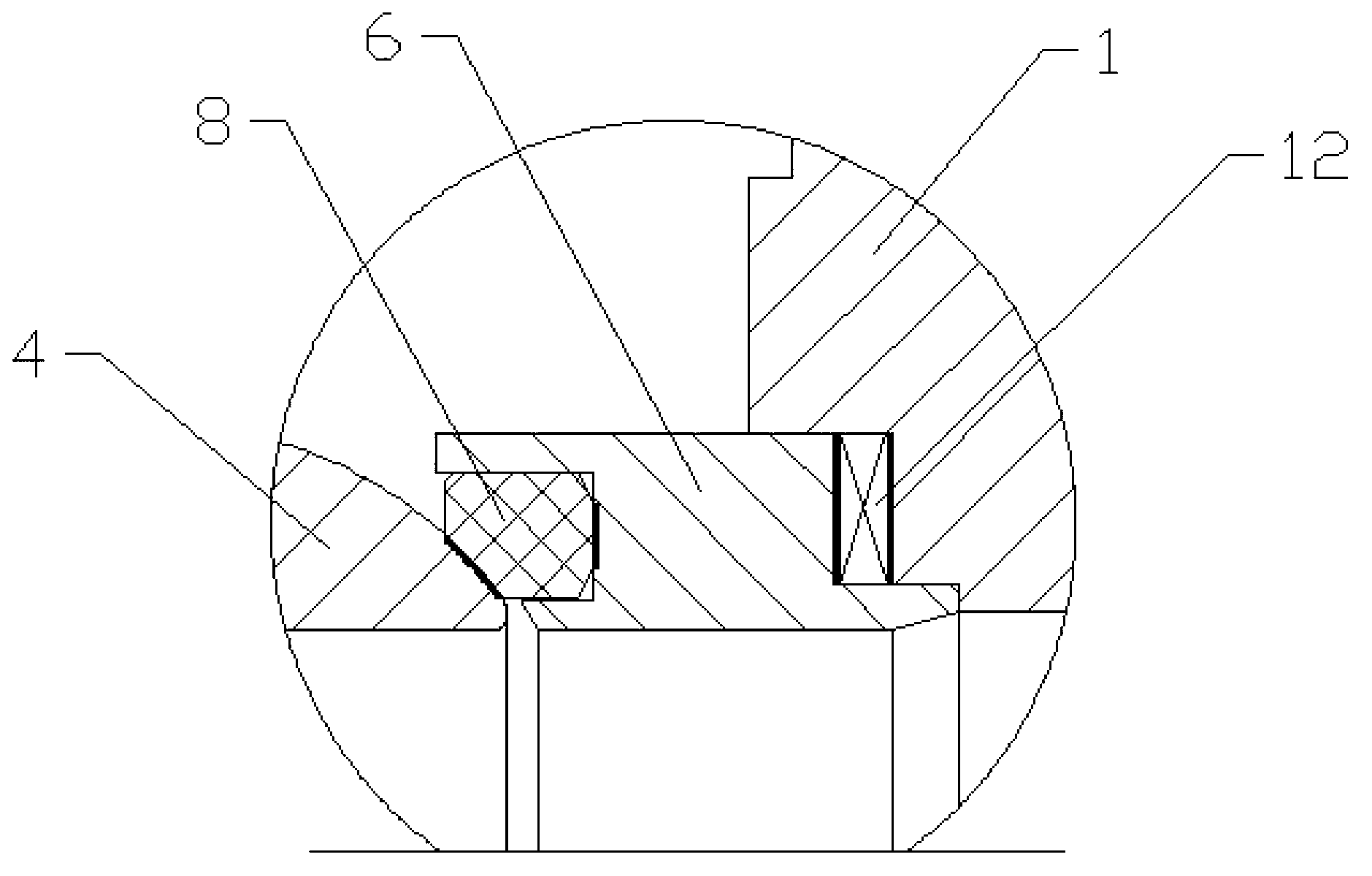 Top-mounted low temperature floating ball valve