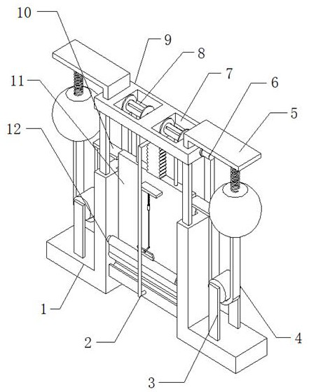 Reservoir gate sludge removing device