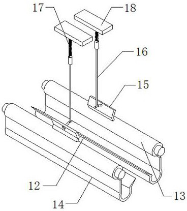 Reservoir gate sludge removing device