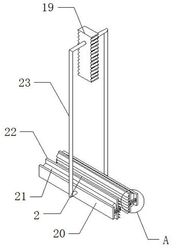 Reservoir gate sludge removing device