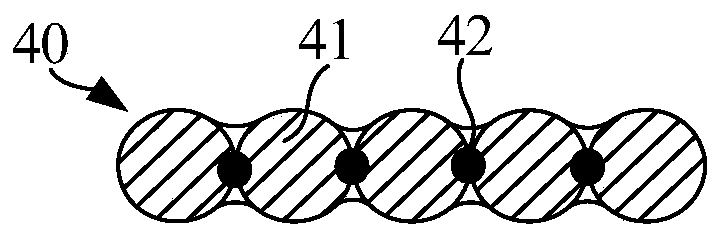 Graphite grounding belt connecting device and graphite grounding belt connecting method