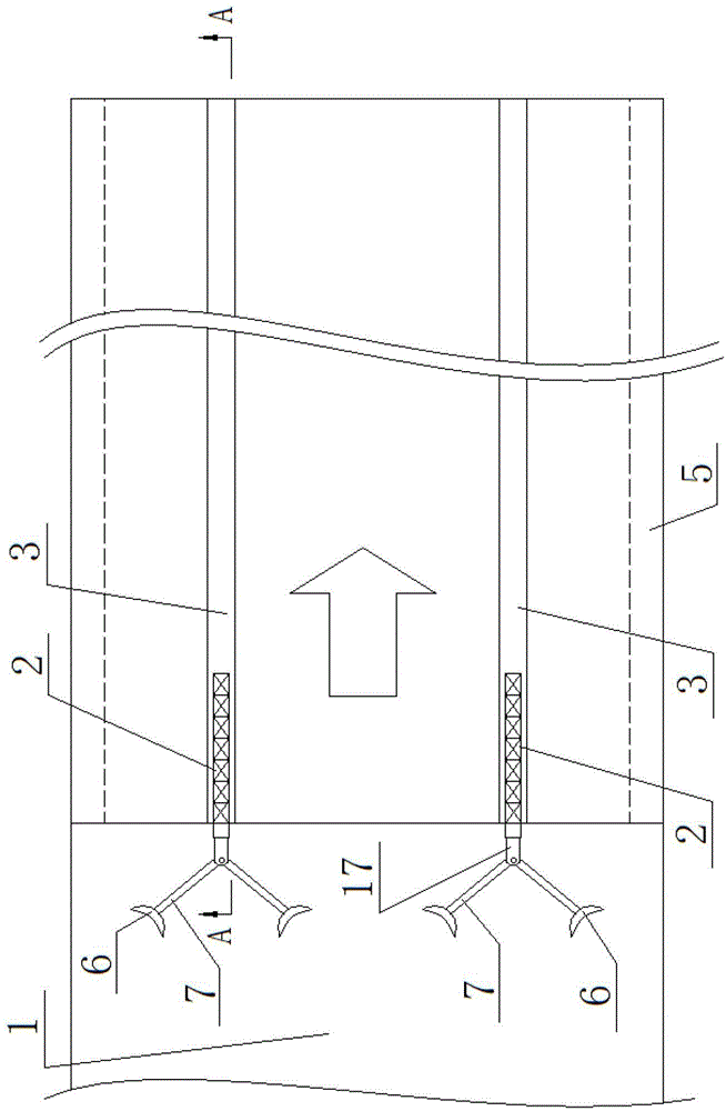 Full-height roof support method in ultra-thick coal seam mining