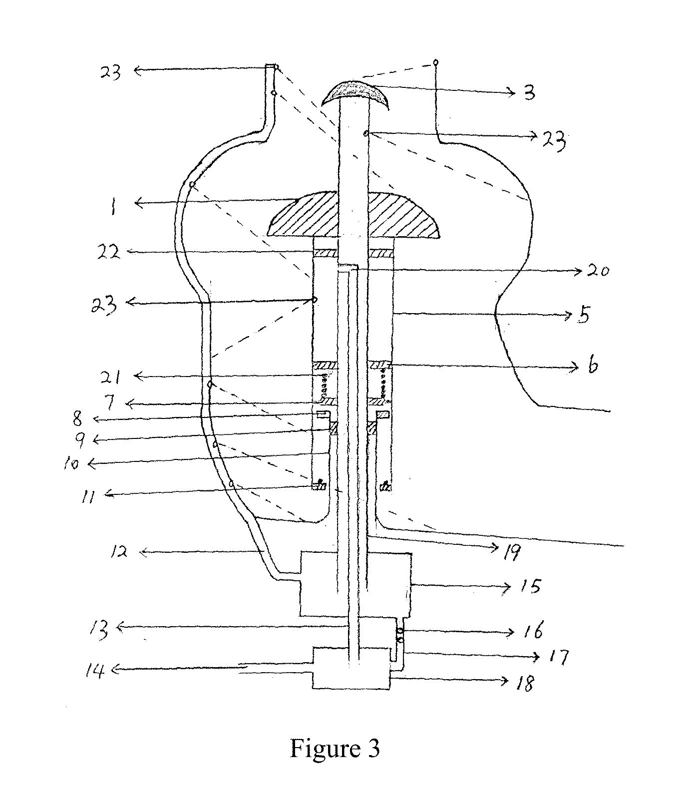 Water-spraying toilet