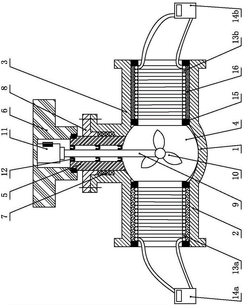 Antifreezing valve with self-cleaning function
