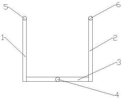 Multifunctional U-shaped frame protection device for vehicles