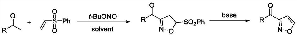 A kind of 3-acyl isoxazole compound and preparation method thereof