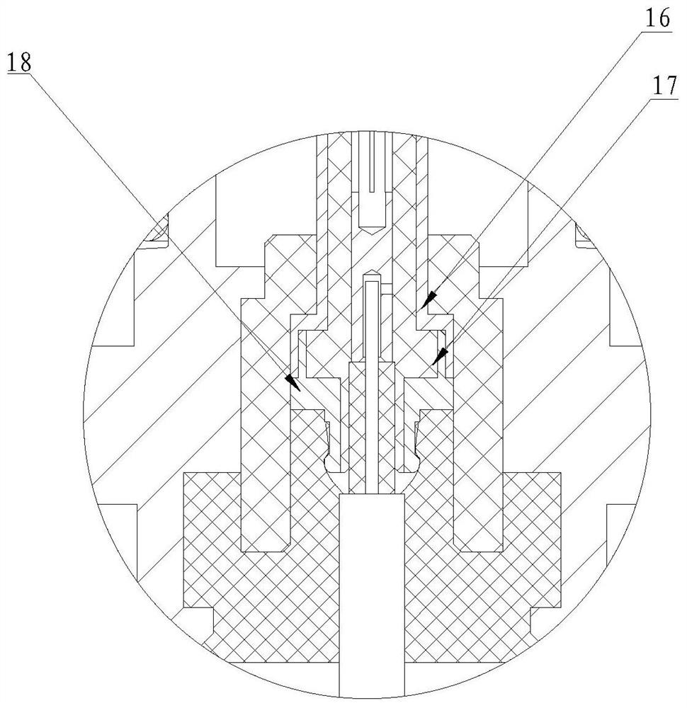 Bearing watertight connector