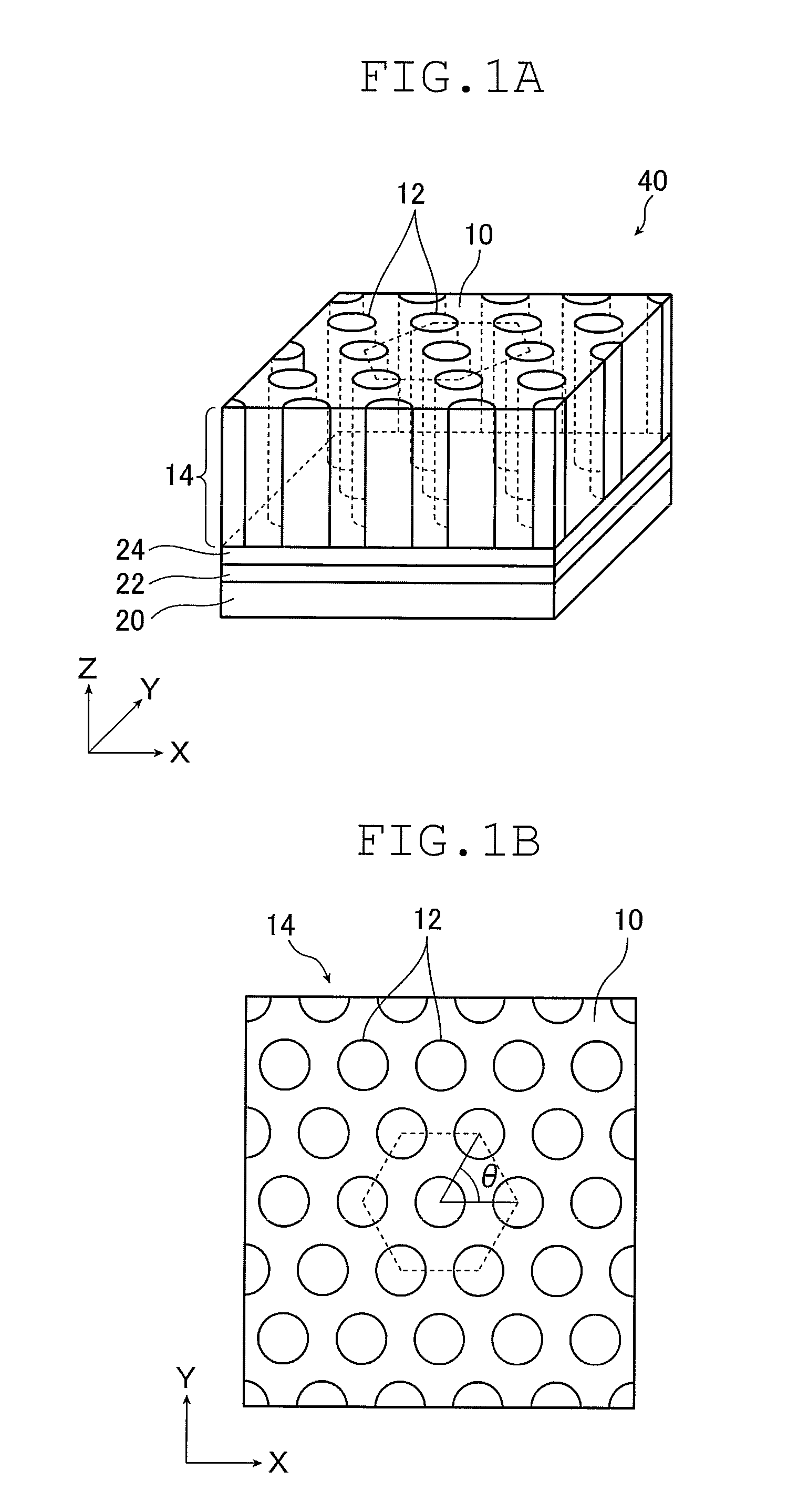Microphase-separated structure on flexible substrate, and method of manufacture thereof