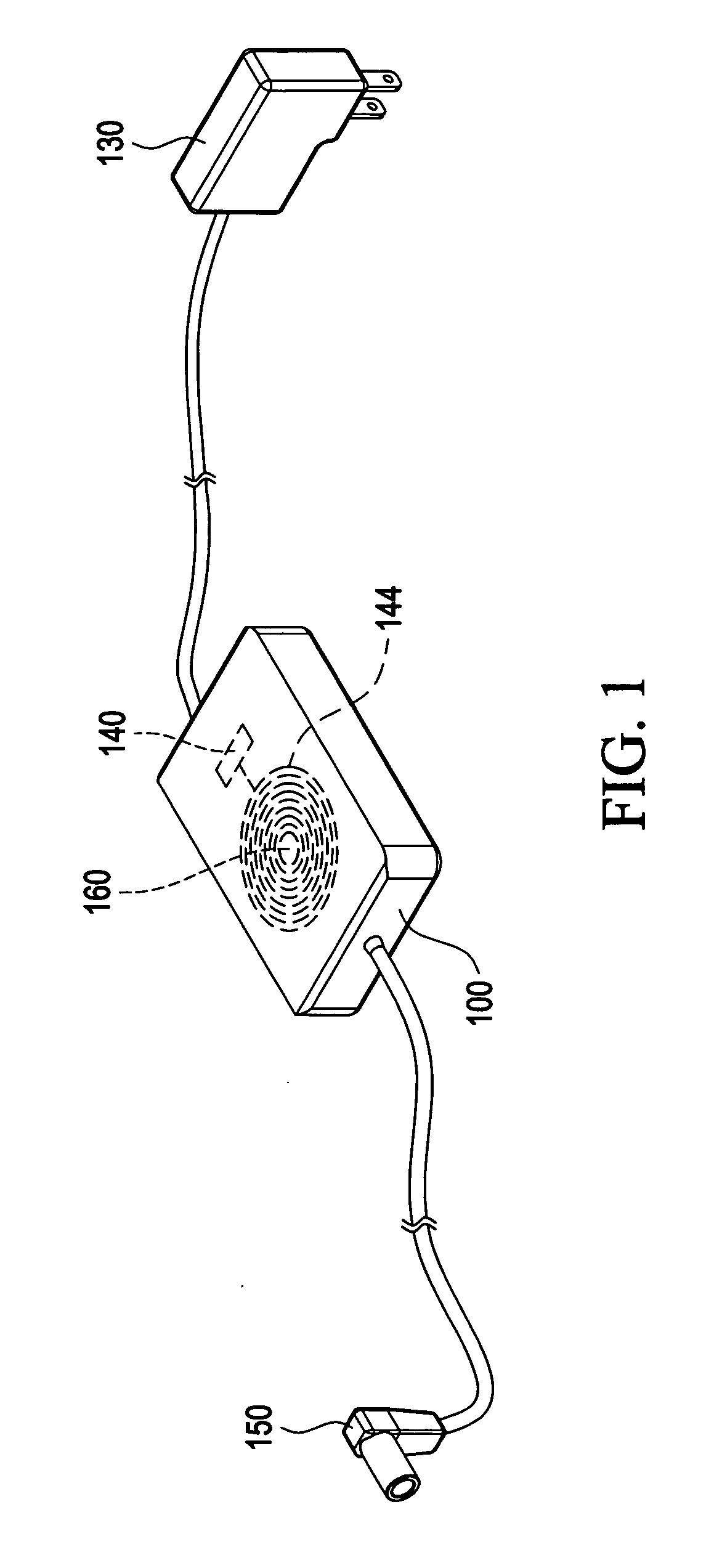 Adapter capable of wireless charging