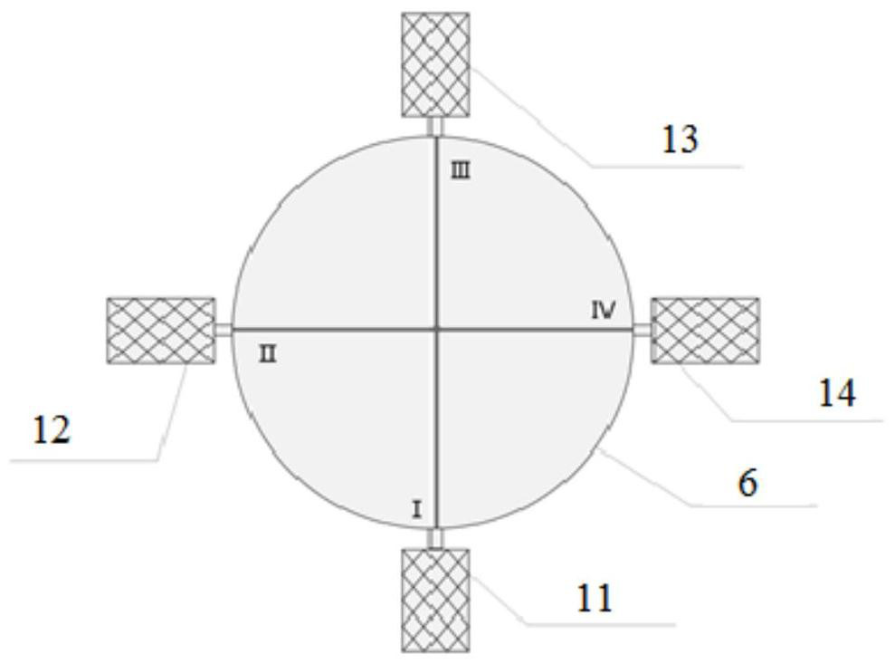 A rocket attitude control system