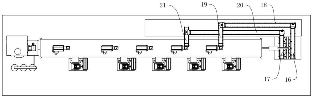 Continuous ball milling system for standardized processing of building ceramic raw materials