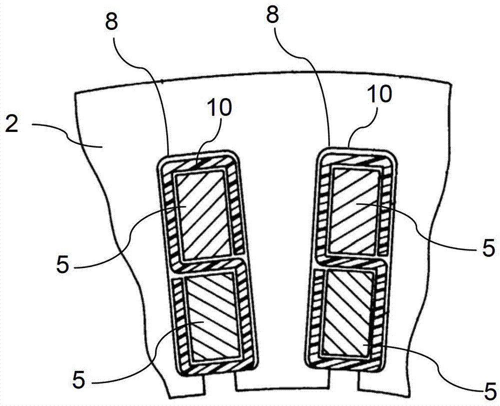Apparatus and method for making pre-shaped insulating sheets intended to be inserted into stator or rotor slots