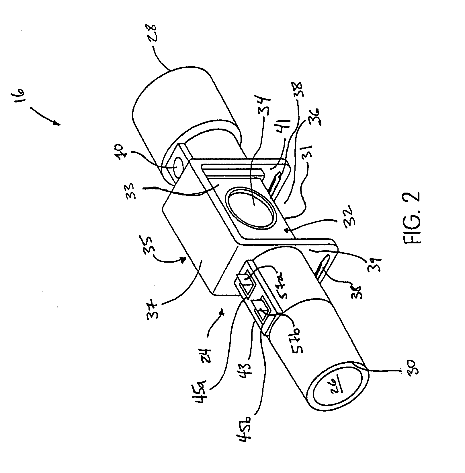 Airway adaptor with optical pressure transducer and method of manufacturing a sensor component