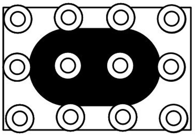 Chip and pin outgoing line design method thereof