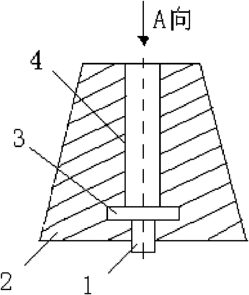 Graphite electrode for applying pulse current to continuously casting tundish