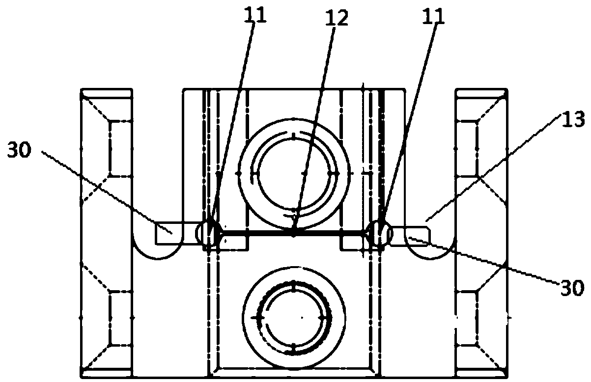 A gas protection device, a blade detection device and a dicing machine having the same