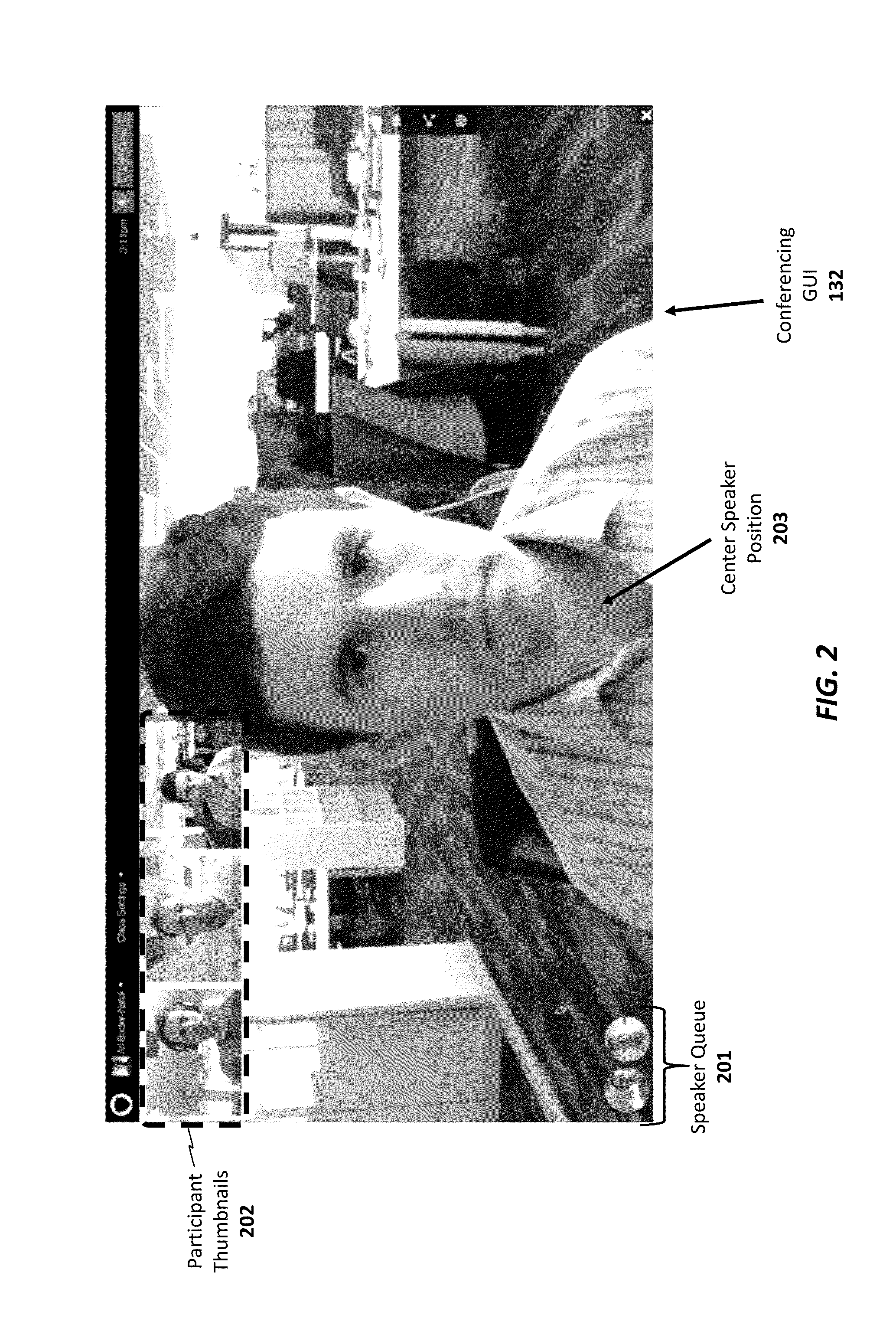 Participation queue system and method for online video conferencing