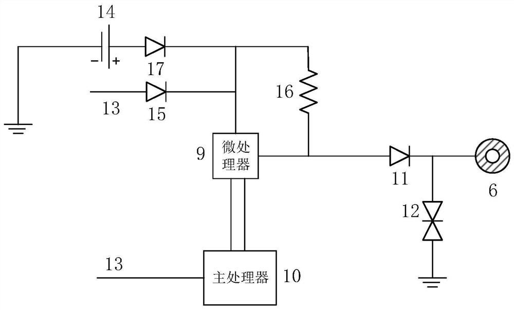 Detection device and detection method for electronic equipment disassembly detection, electronic equipment