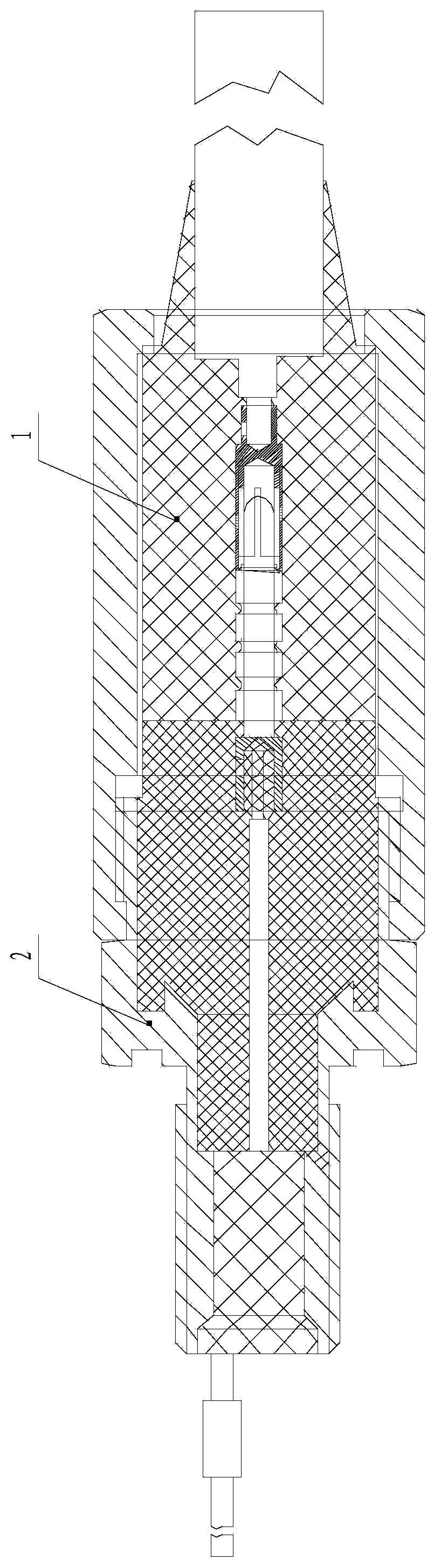 Manufacturing method of deep sea watertight electric connector