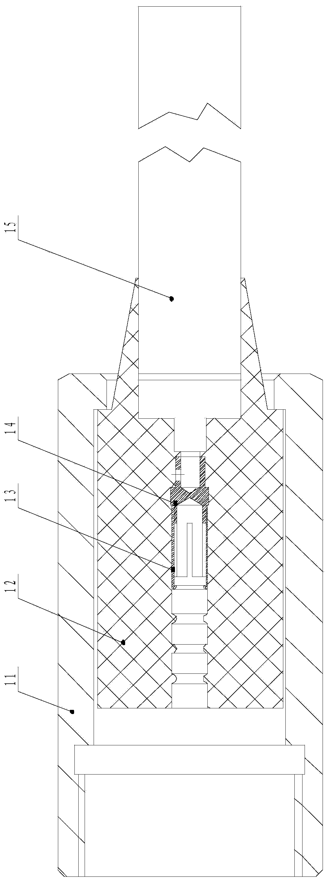 Manufacturing method of deep sea watertight electric connector