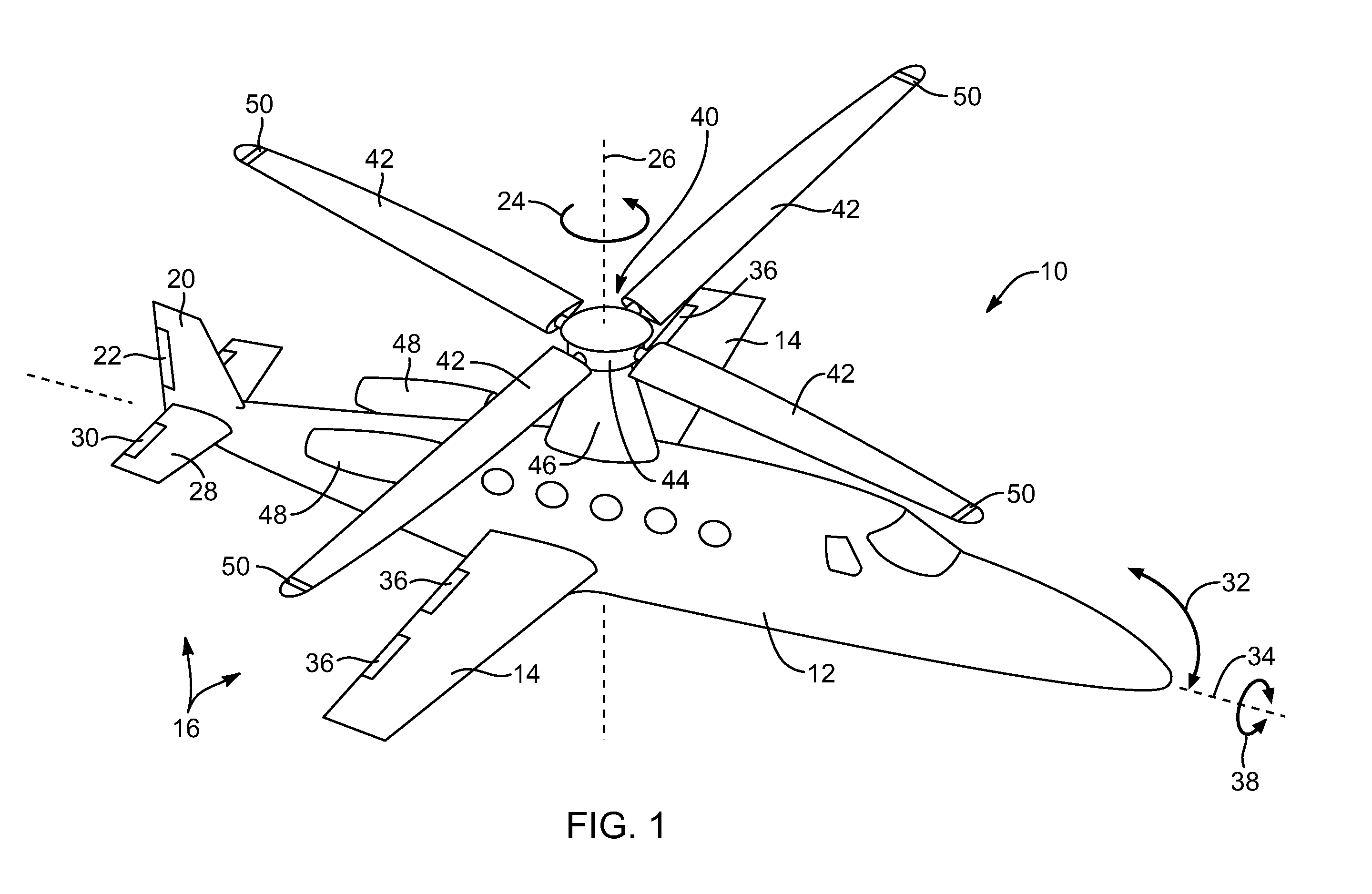 Gyroplane prerotation by compressed air