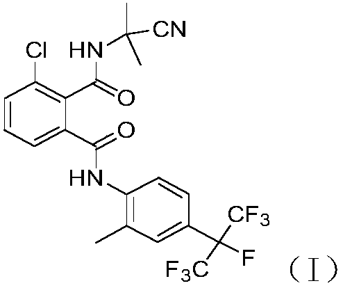 Pesticide composition comprising flutolanil and cyhalodiamide