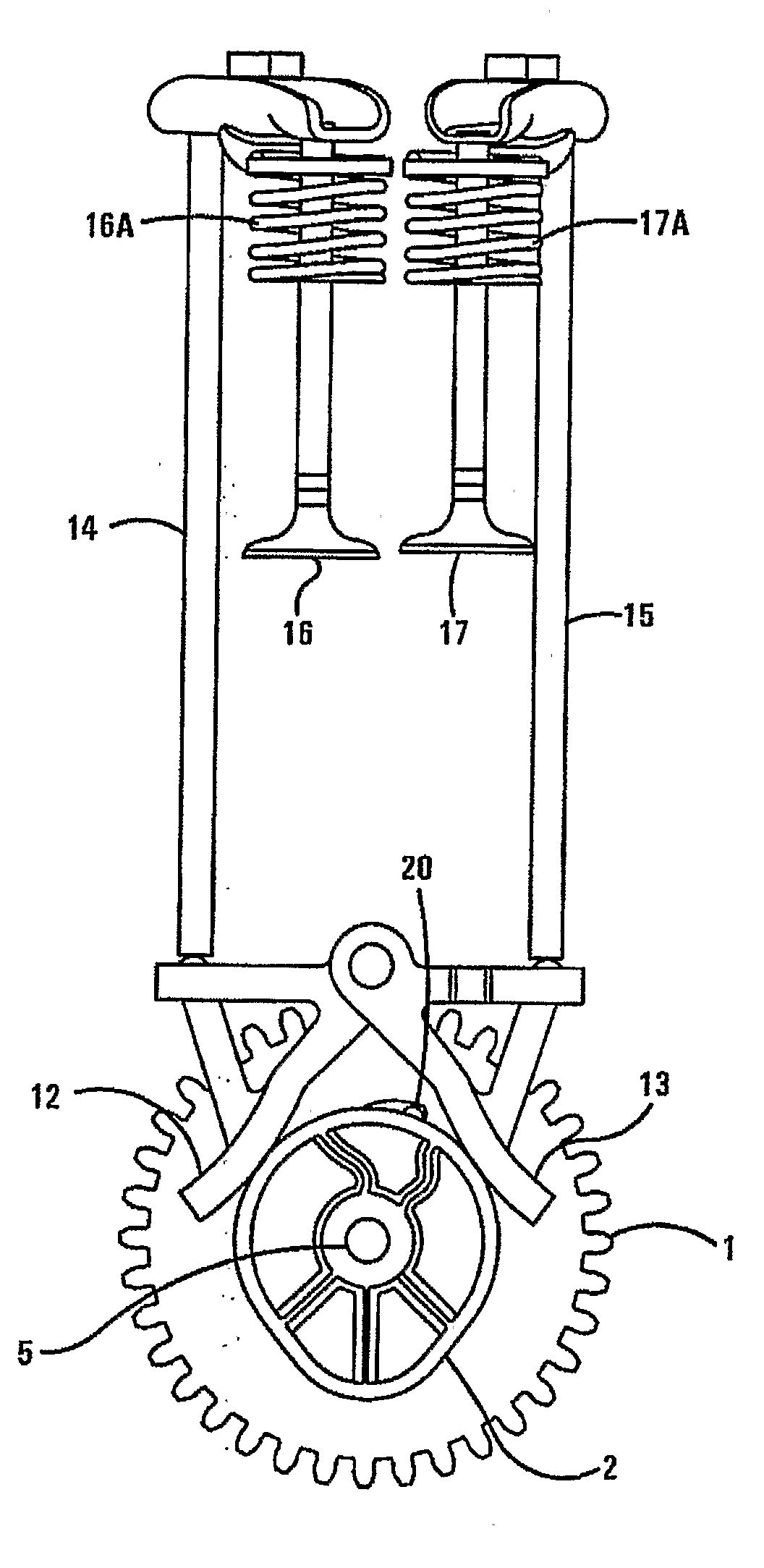 Automatic Decompression Mechanism for an Engine