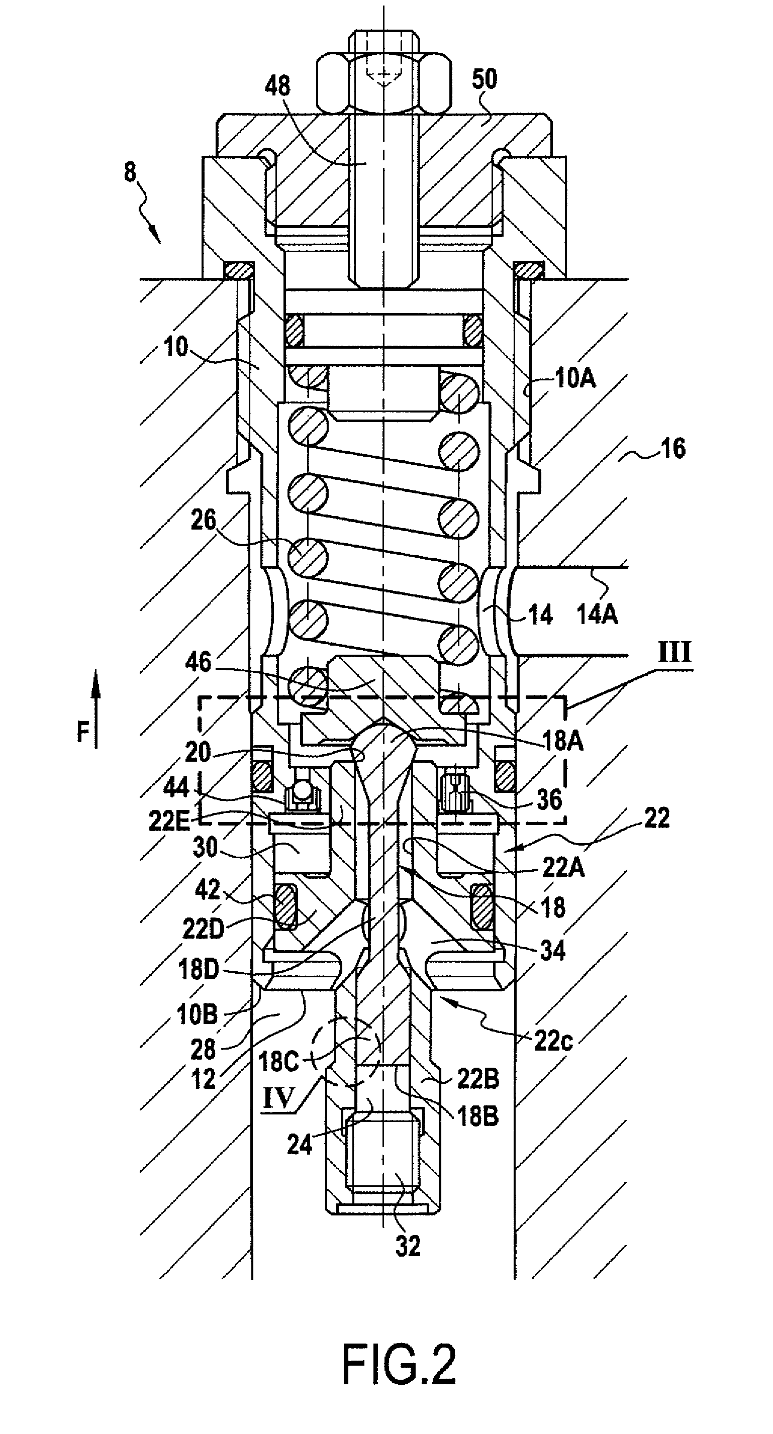 Valve with cushioned opening system