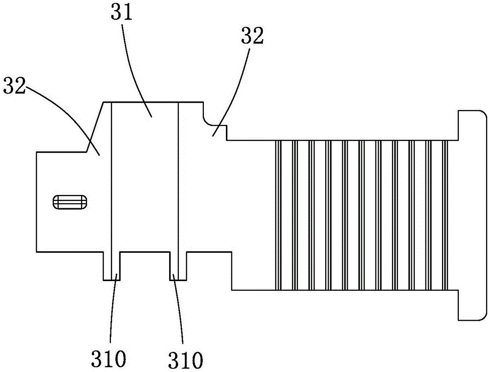 External circuit breaker tripping control device of electric energy meter