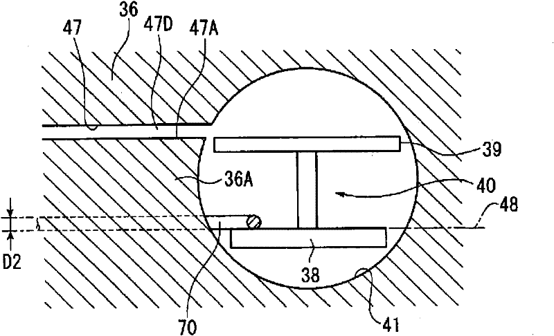 Dismantling method of bottom section of blast furnace