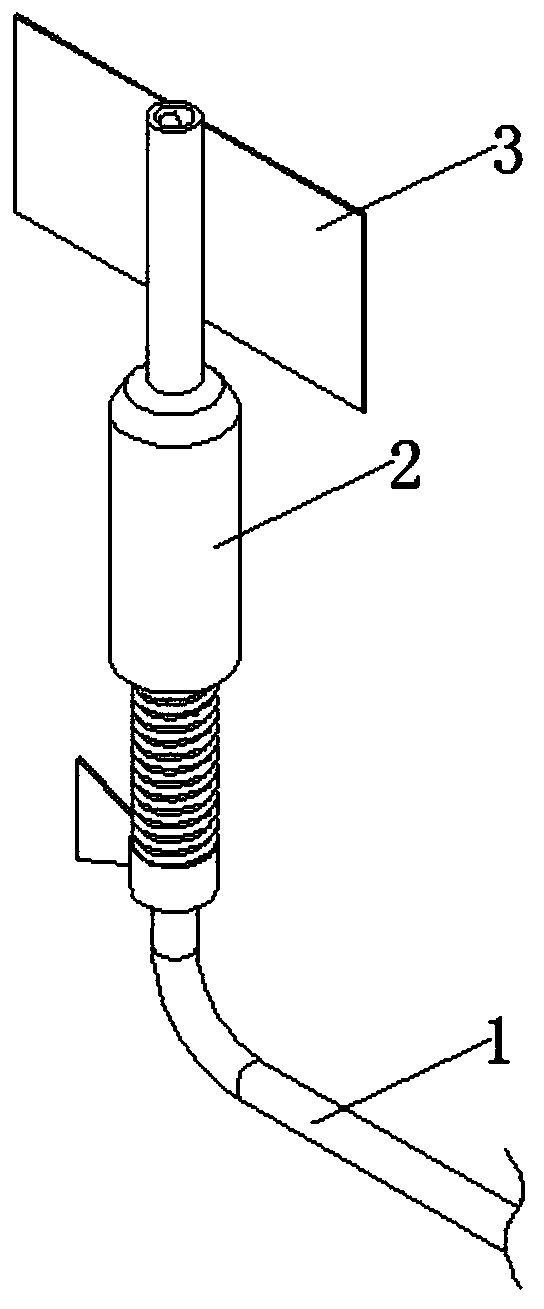 Adrenal vein blood sampling catheter assembly