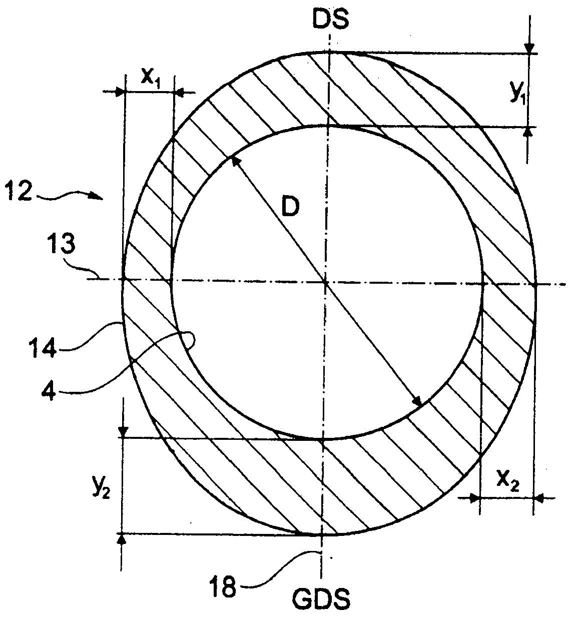 Cylinder liner for cylinder of internal combustion engine and manufacturing method thereof