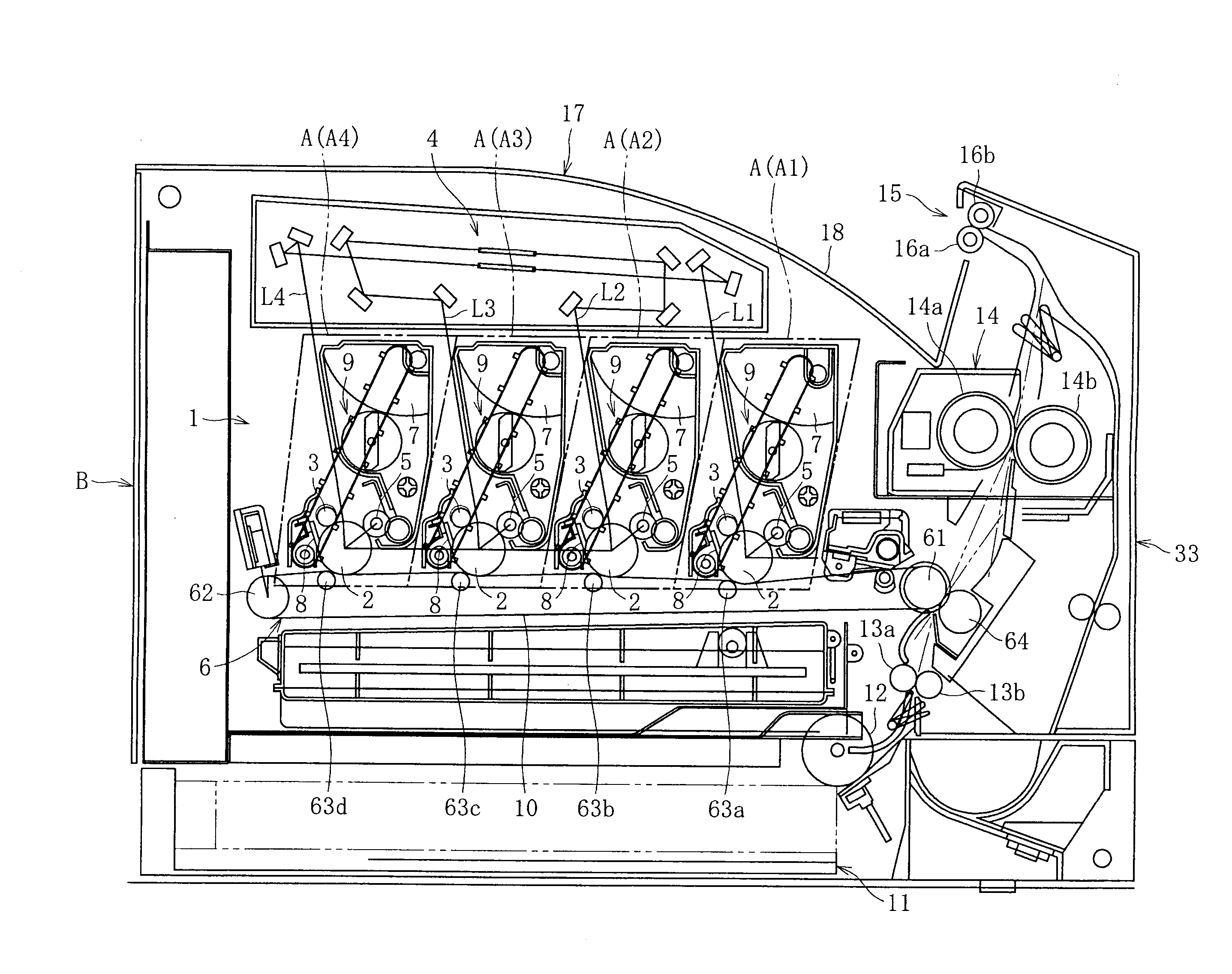 Image forming apparatus and process unit