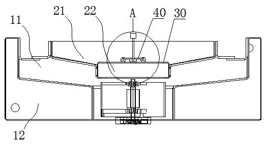 Glue dipping tank and capsule production line