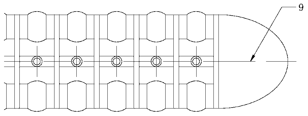 Eel-imitating robot based on electromagnetic artificial muscles and working method thereof