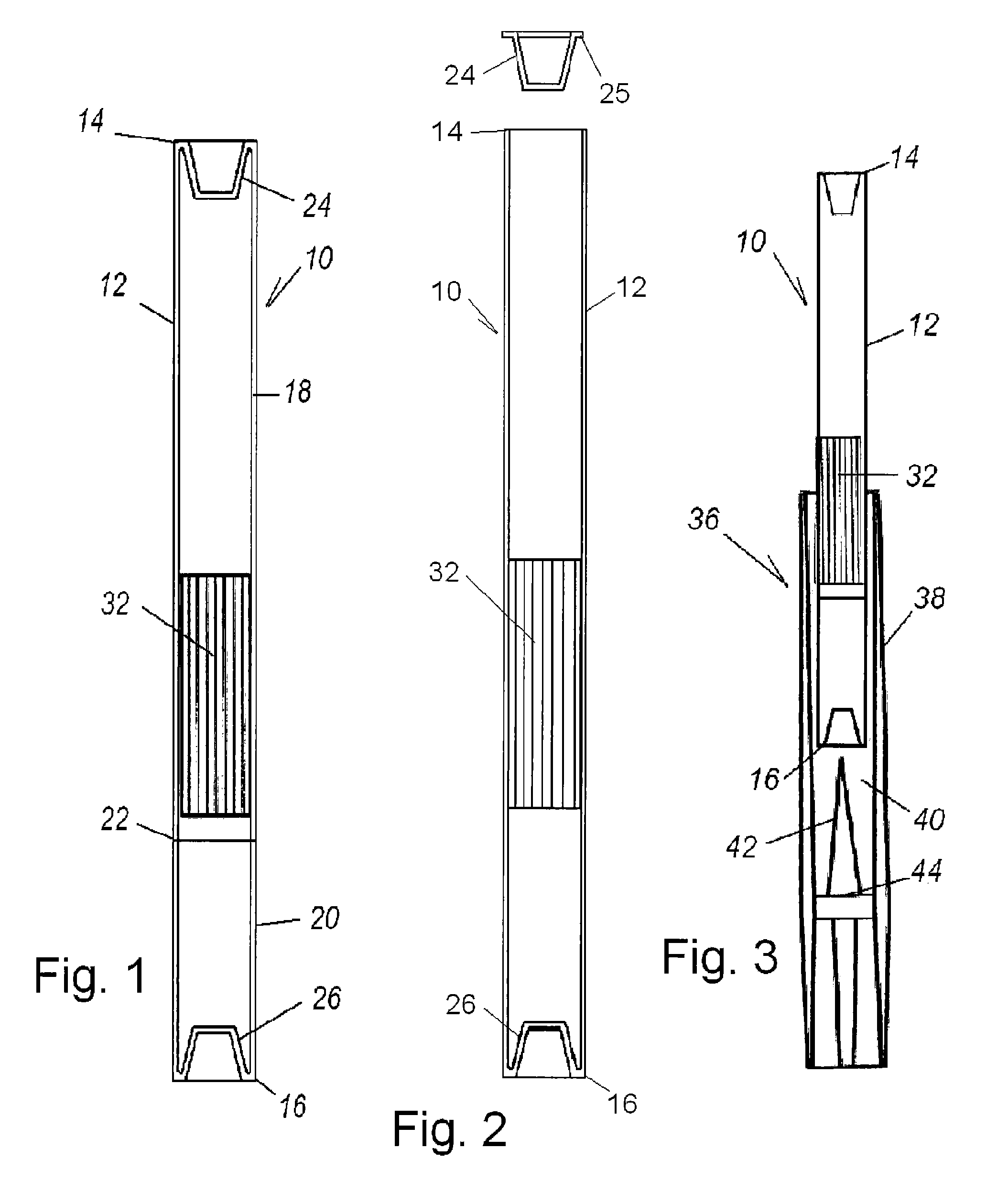 Nicotine inhaler and method of manufacture
