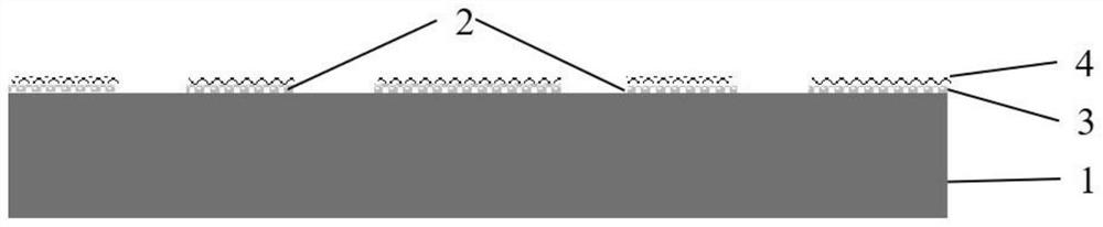 Ultra-broadband uncooled infrared detector with single-layer structure and its preparation method