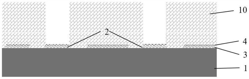 Ultra-broadband uncooled infrared detector with single-layer structure and its preparation method