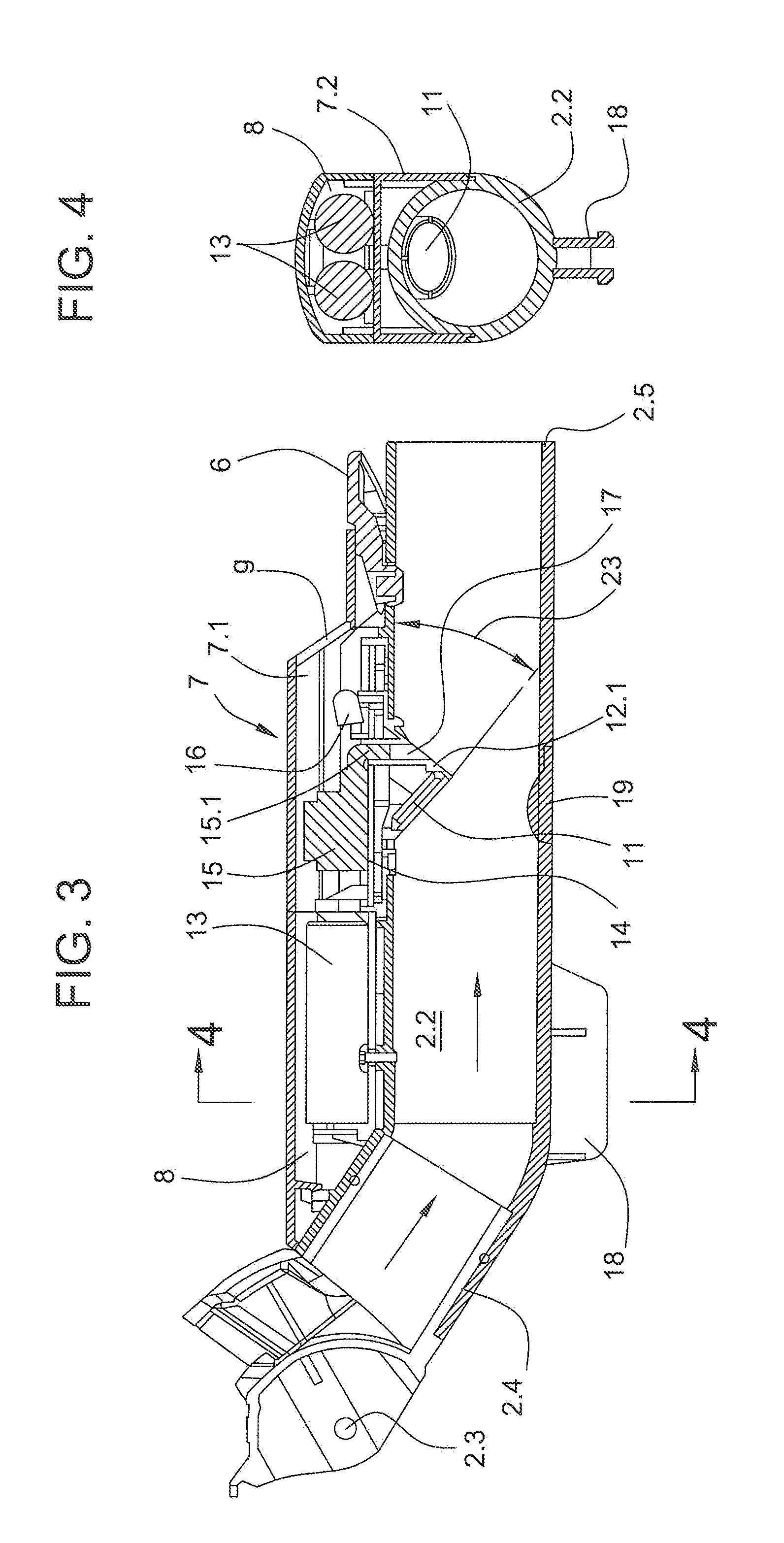 Suction nozzle for a vacuum cleaner, comprising a dust flow display device