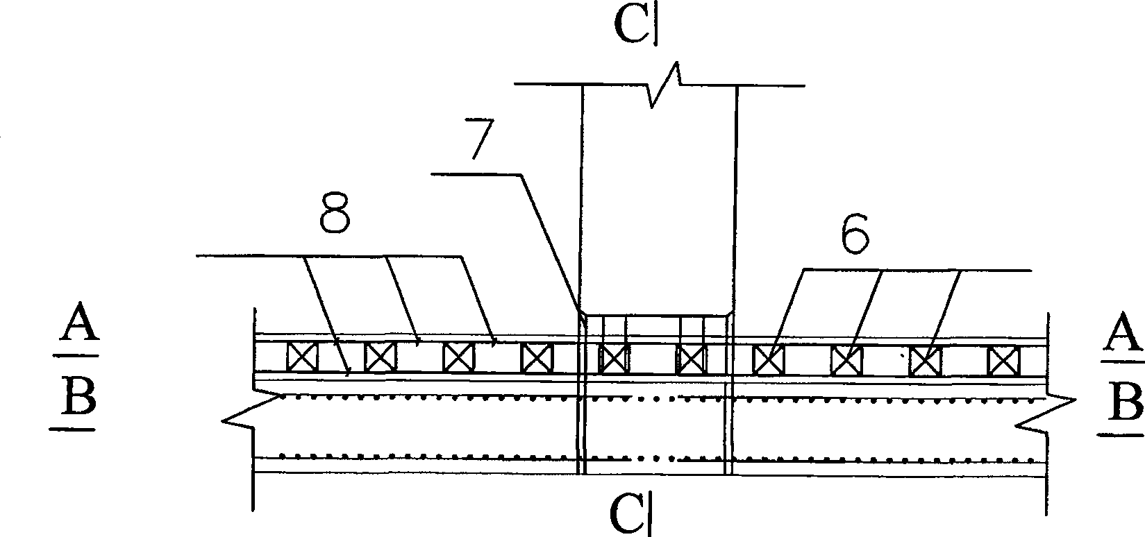 Metro engineering pile foundation underpinning construction method