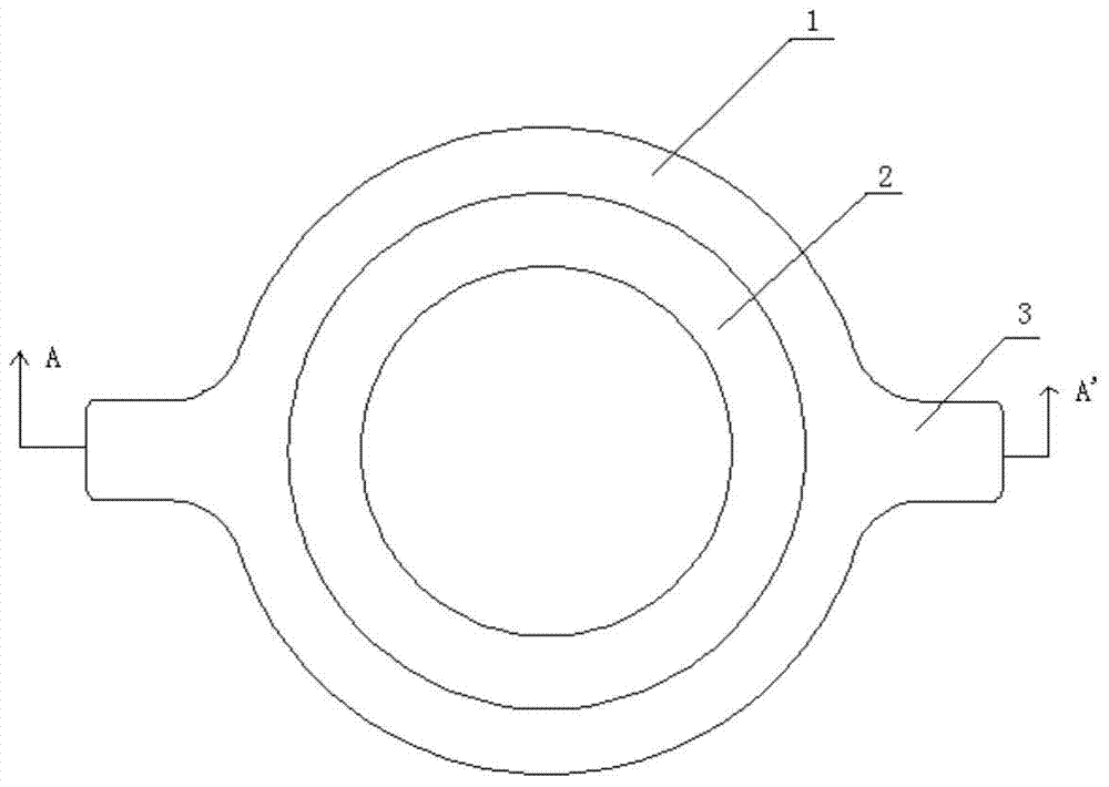 A kind of forming method of titanium alloy clamp type die forging