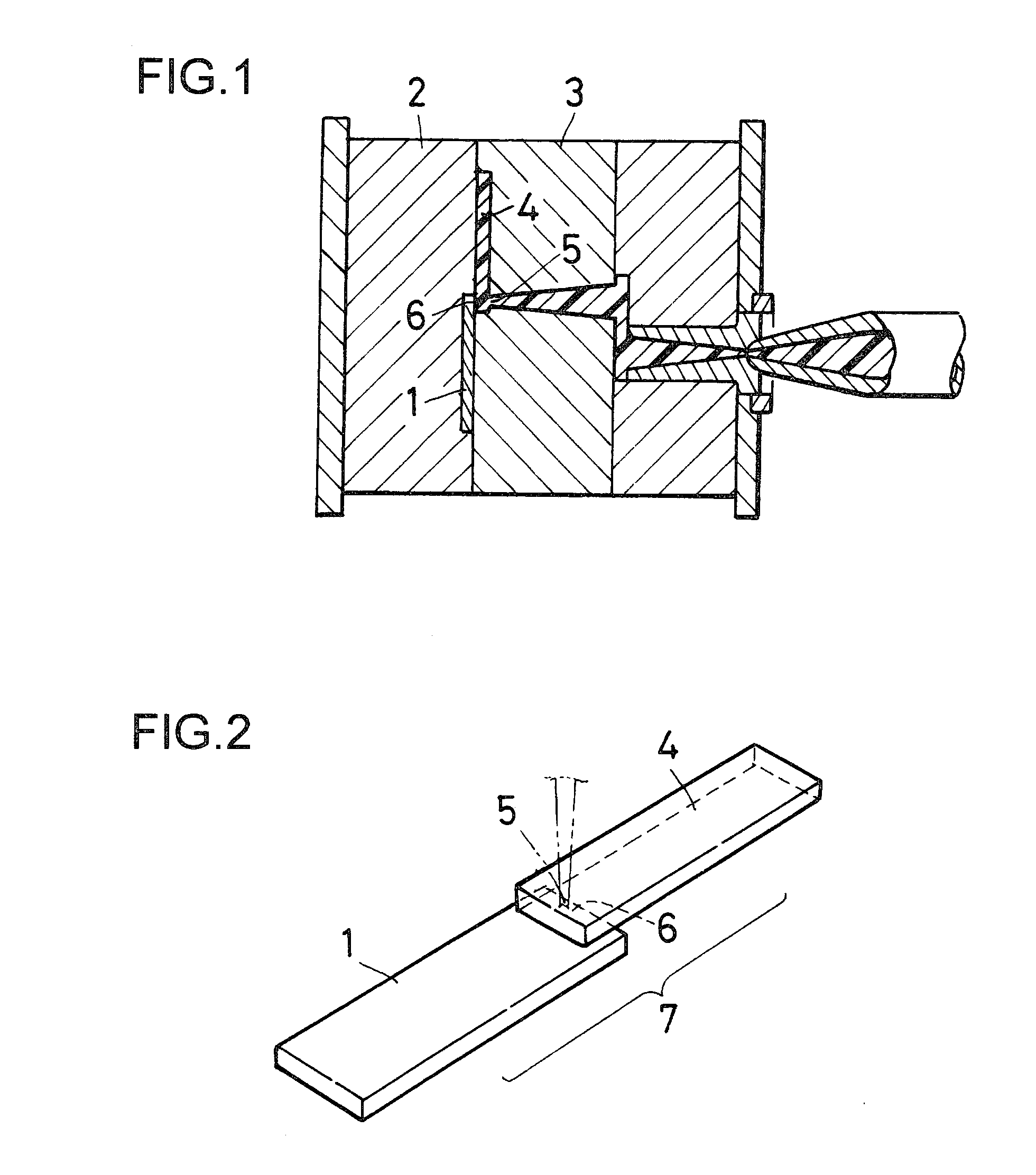 Composite of aluminum alloy and resin and manufacturing method thereof