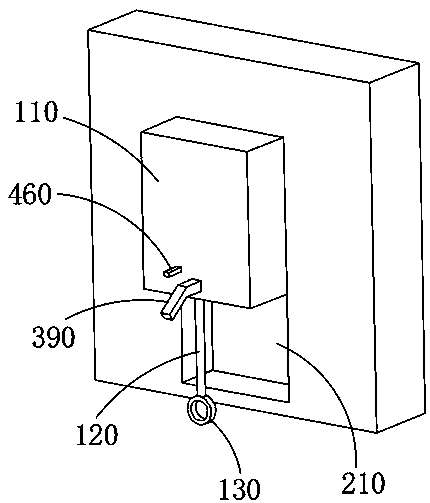 Wall-hanging type charging pile device