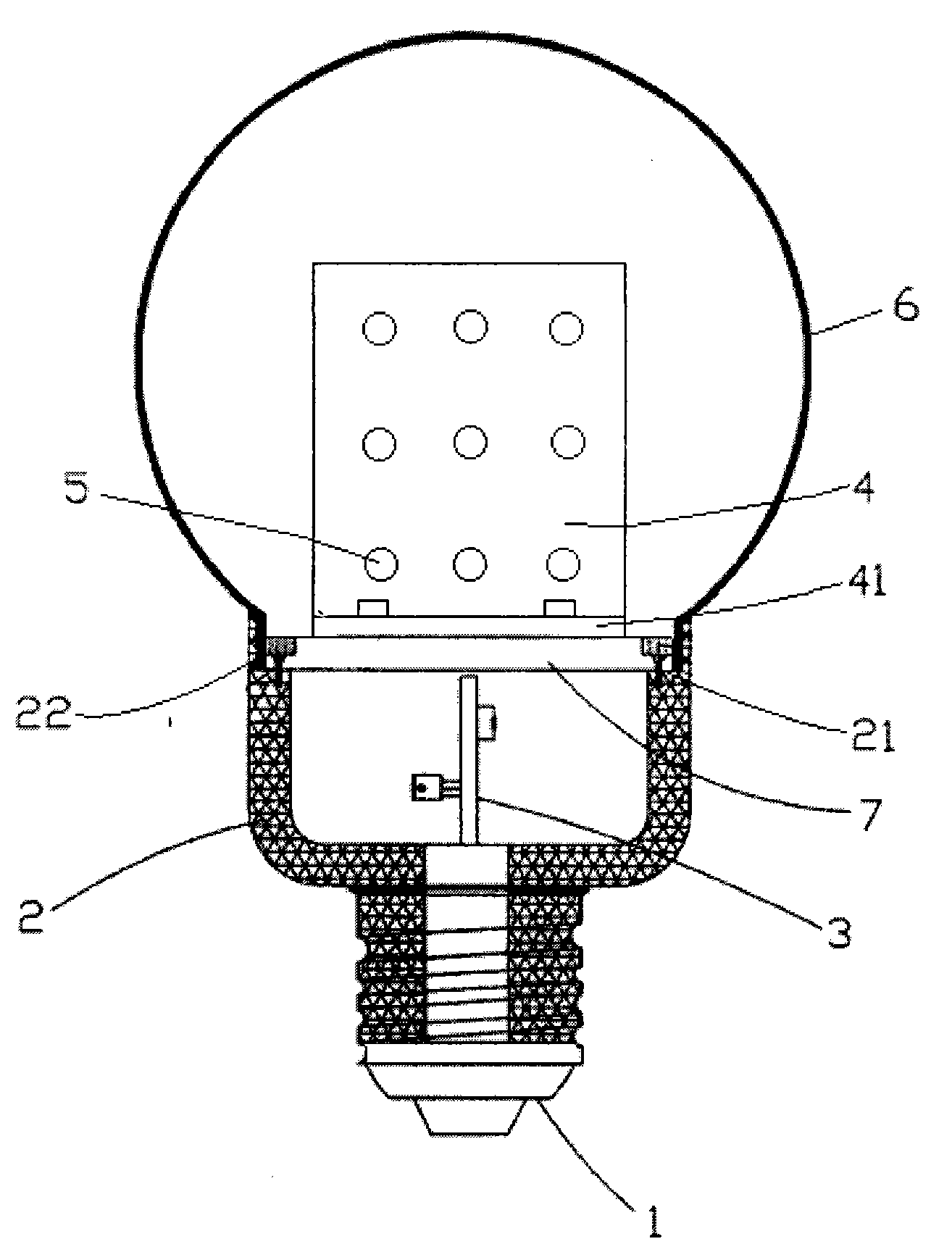 LED illumination lamp