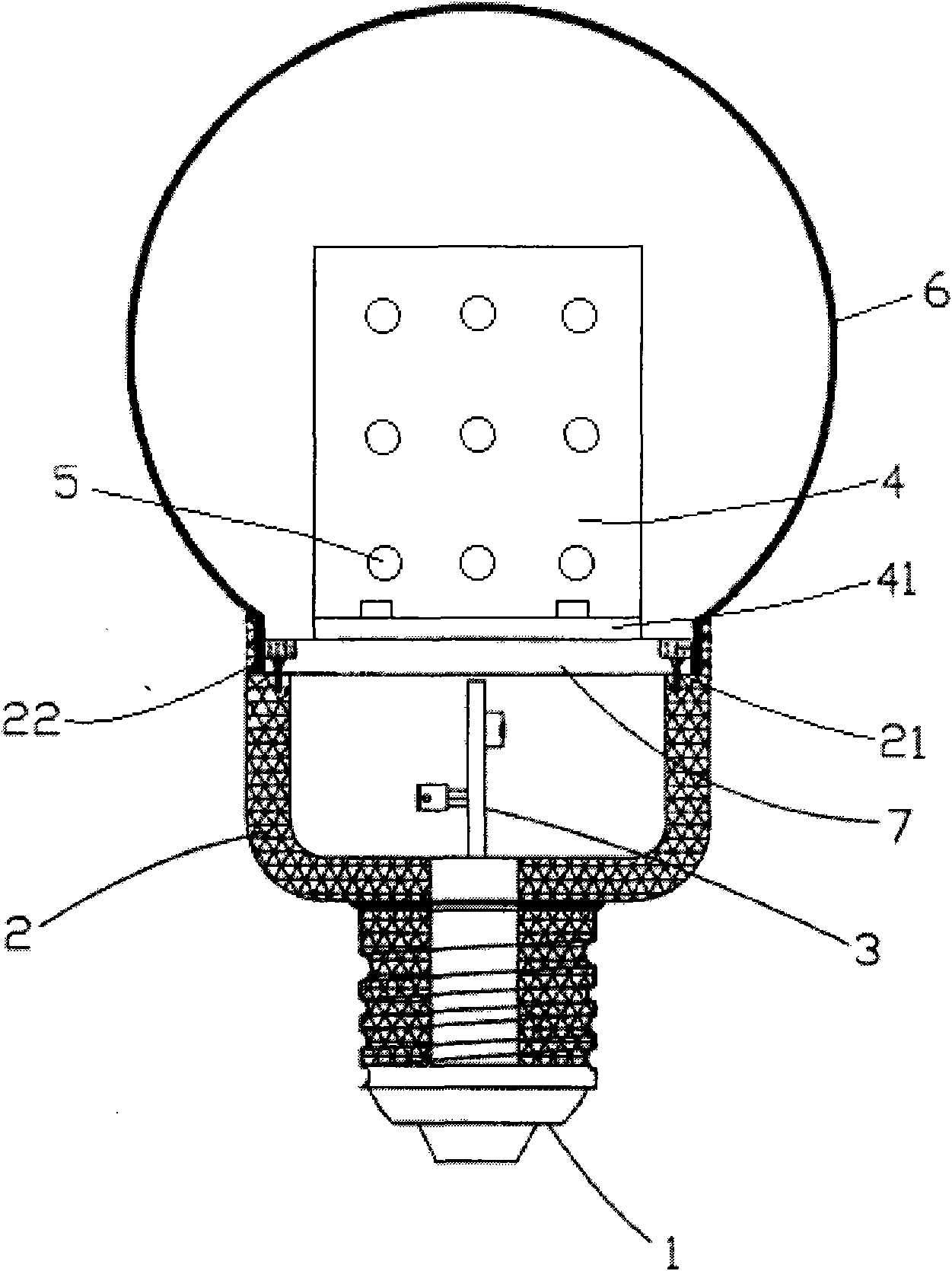 LED illumination lamp